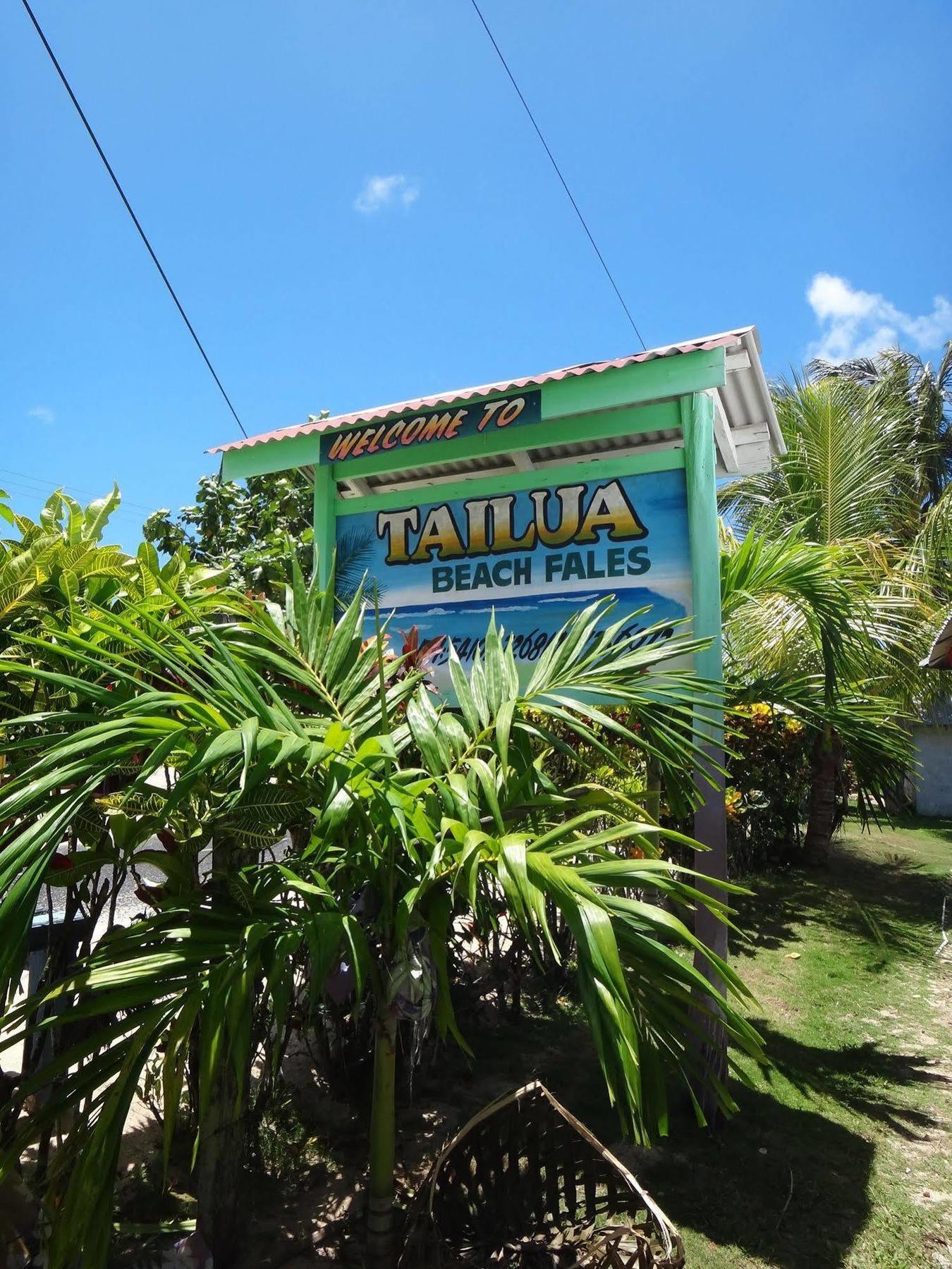 Tailua Beach Fales Manase Luaran gambar