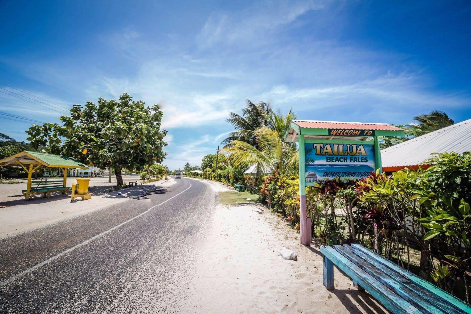Tailua Beach Fales Manase Luaran gambar